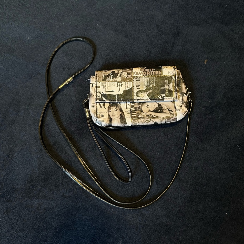 magazine micro purse